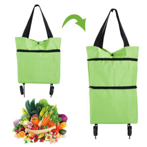Bolsa Carrito De Compras Feria Con Rueda