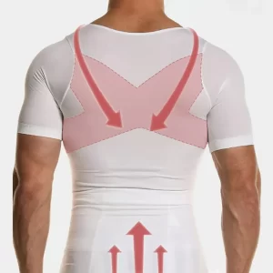 CAMISETA COMPRIMIDA MANGA CORTA
