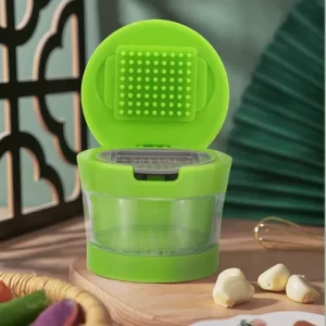 PICADOR DE AJO MANUAL VERDE