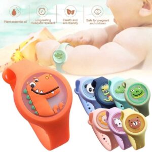 RELOJ PULSERA REPELENTE DE MOSQUITOS LUZ