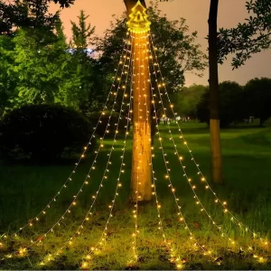 ÁRBOL SOLAR GUIRNALDA HERMOSO