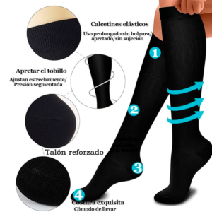 PACK CALCETÍN CON PARCHES RODILLA
